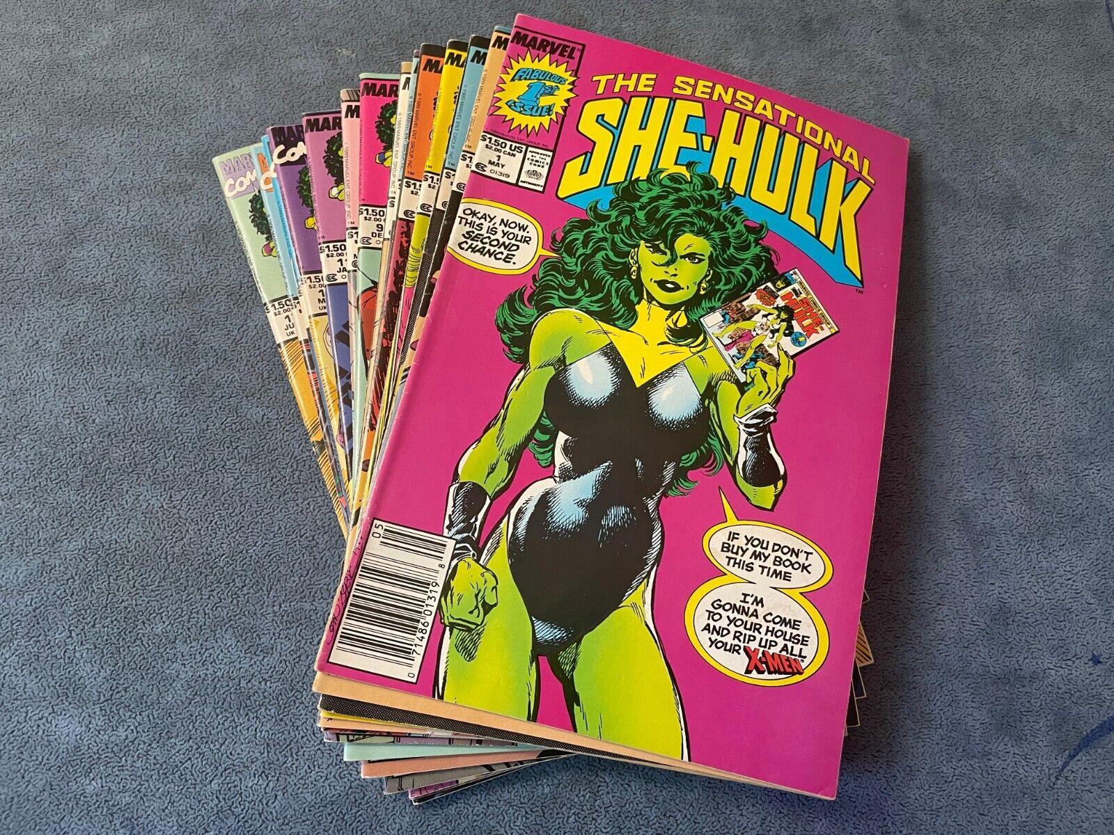 Sensational She Hulk #1-4 6-11 13 14 16 17 50 Marvel Comic Lot Mid High Grade