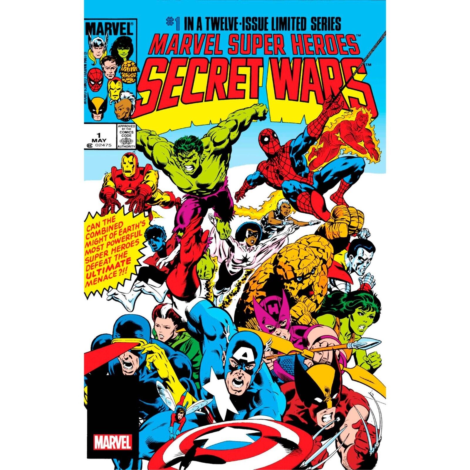 MSH Secret Wars (1984) 1 2 3 4 5 Facsimile & Foil | Marvel Comics | COVER SELECT