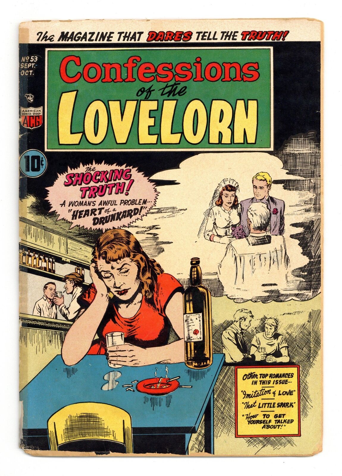 Confessions of the Lovelorn #53 PR 0.5 1954