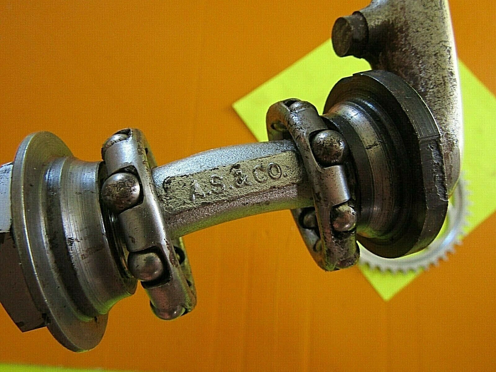 USED 1954 SCHWINN BICYCLE A.S. & CO. CRANK SET FROM 26\