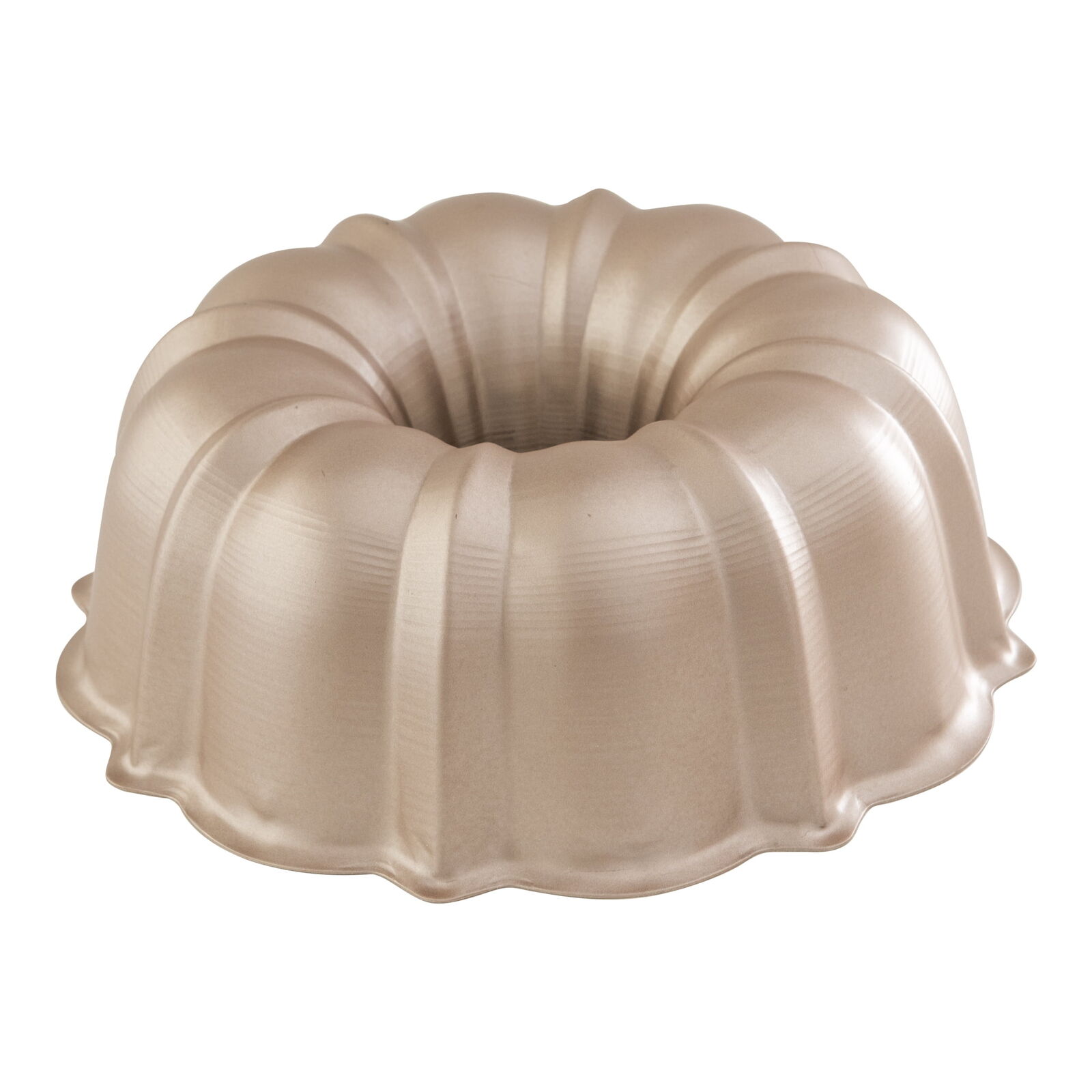 NEW Formed Aluminum Rose Gold Classic Bundt Pan,12 Cup, 10.3\