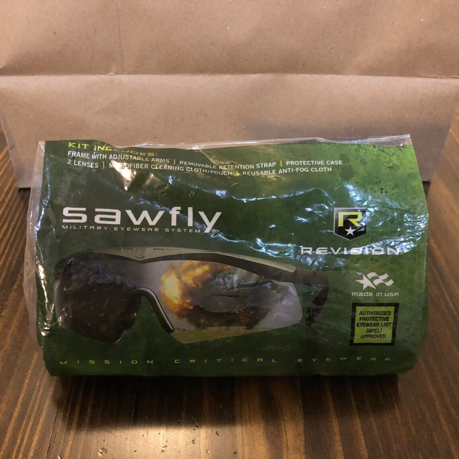 Revision Sawfly Military Ballistic Eyewear System Kit (BRAND NEW)