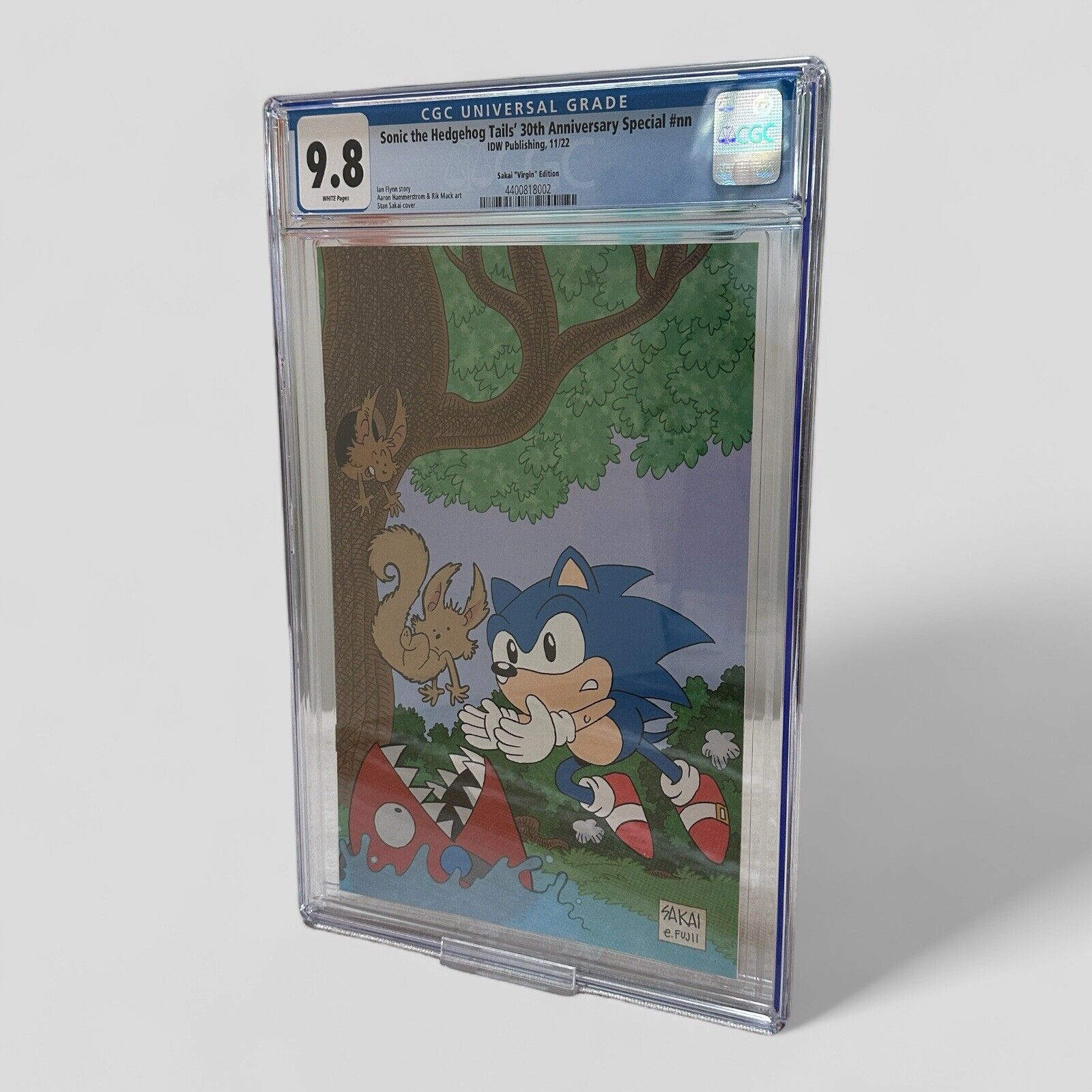 CGC 9.8 Sonic the Hedgehog: Tails 30th Anniversary Special Stan Sakai Virgin 750