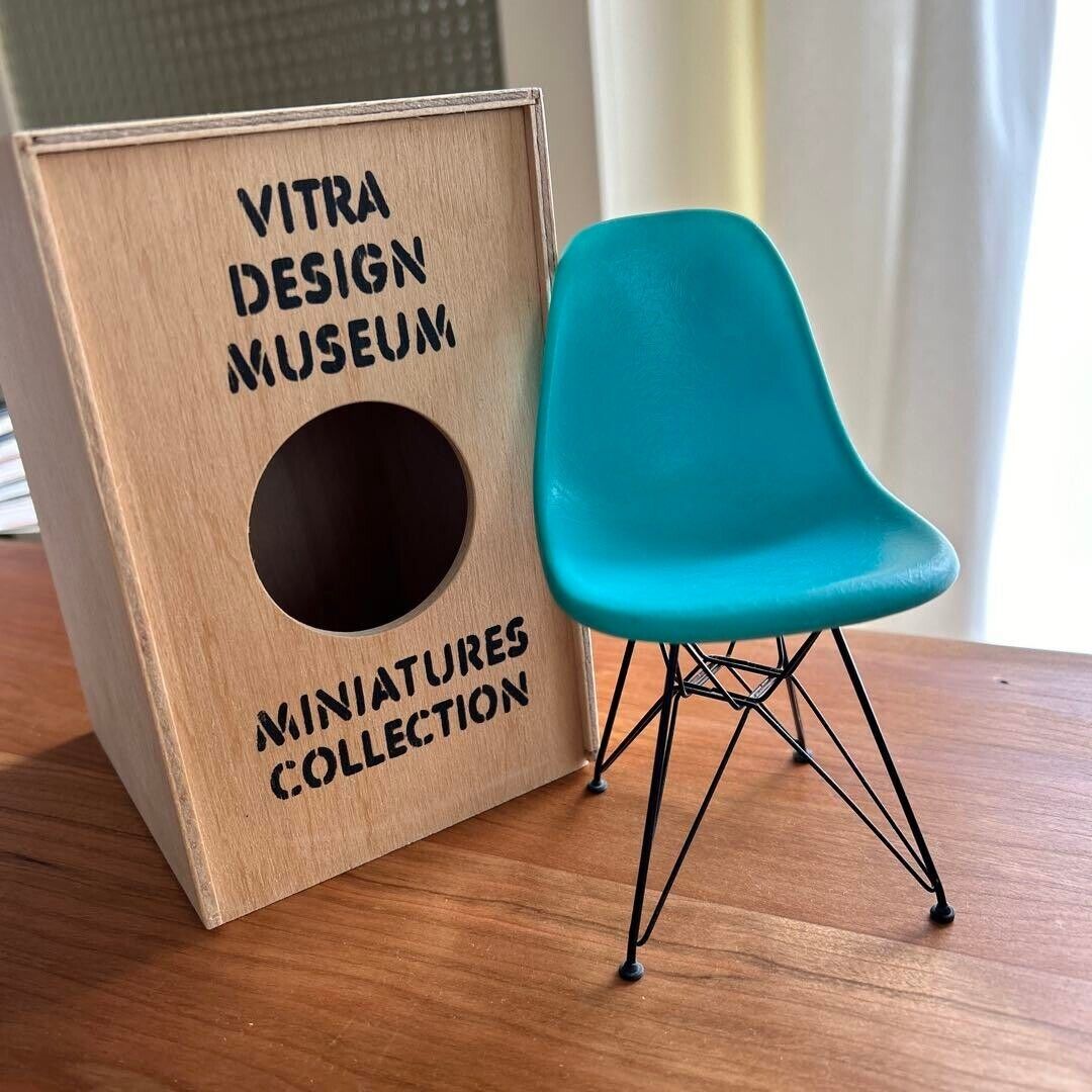 Vitra Design Museum miniatures Eames chair From Japan used
