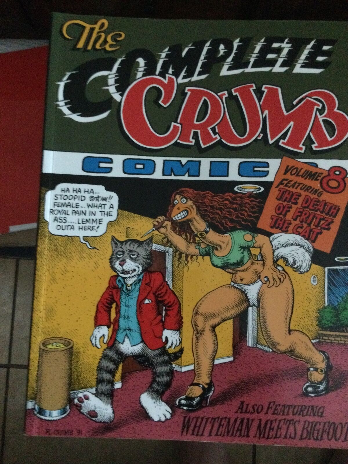 The Complete Crumb Comics #8 (Fantagraphics Books April 1992)
