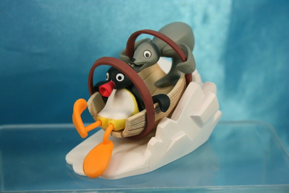 HIT Entertainment Furuta Pingu Figure Story Collection Robby play sled