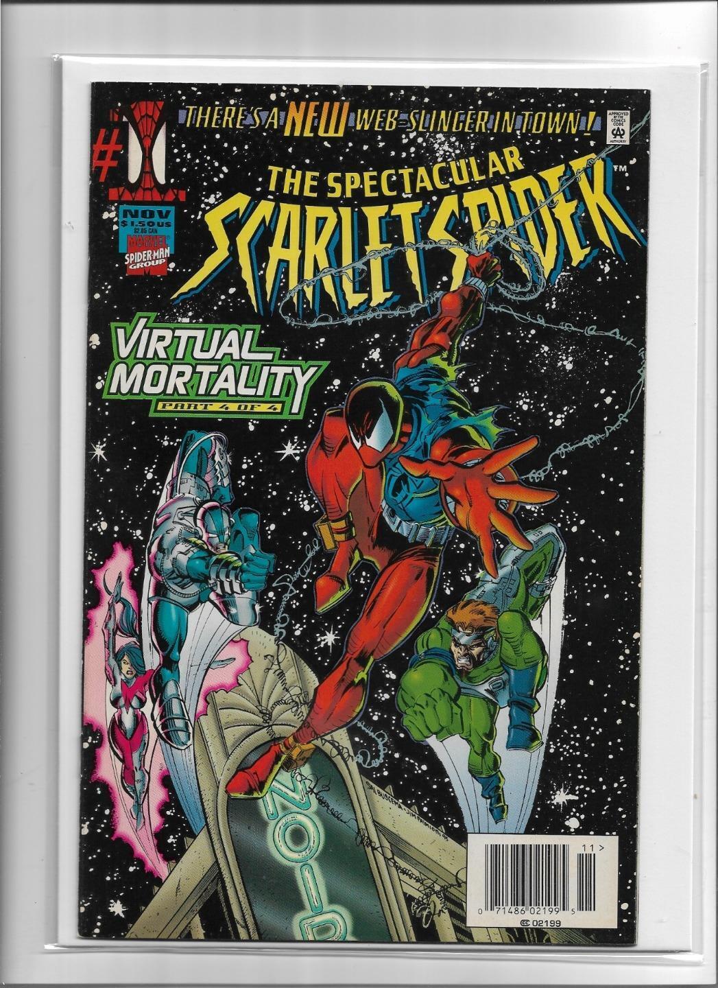 SPECTACULAR SCARLET SPIDER #1 1995 NEAR MINT- 9.2 3588 newsstand
