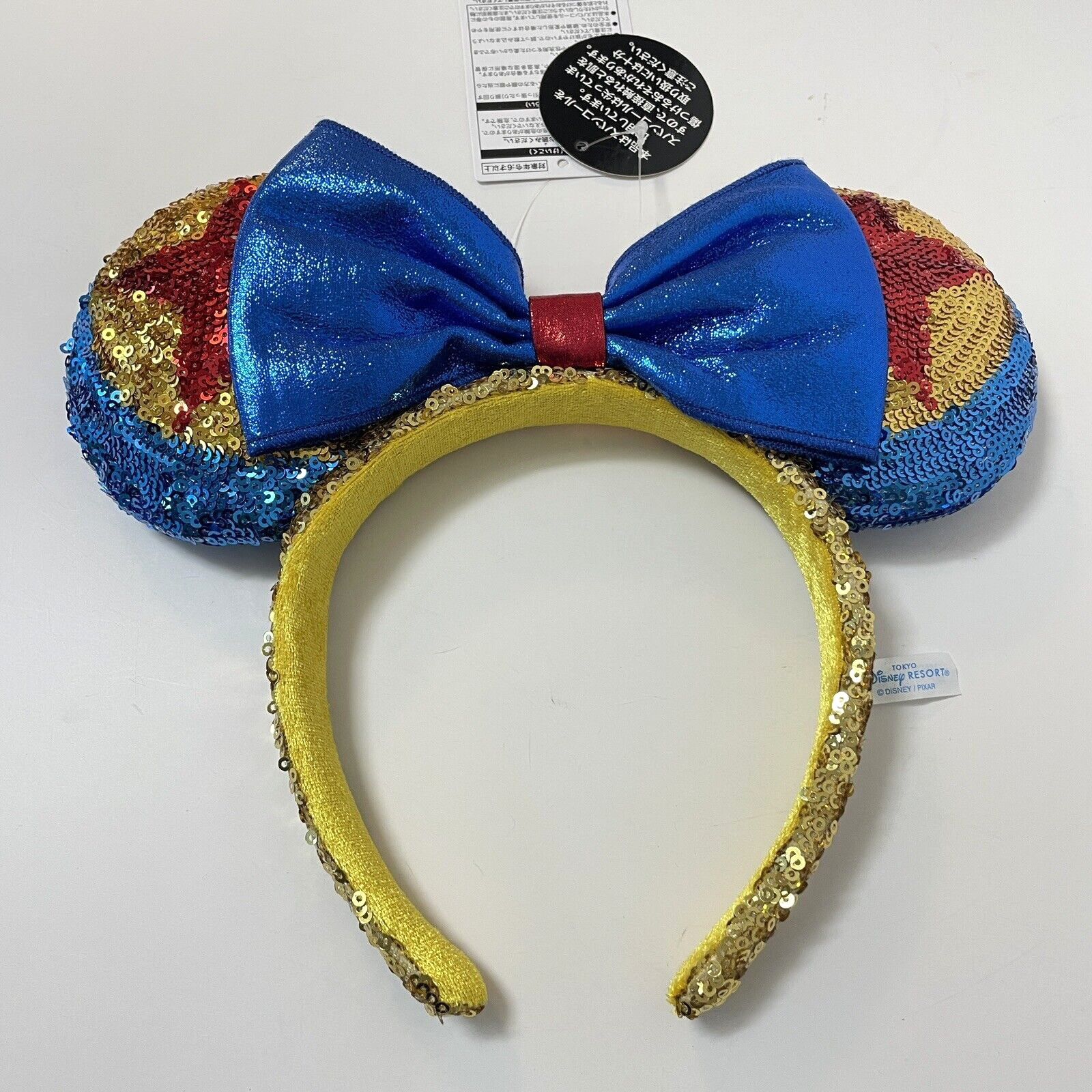 Disney Parks Minnie Ears Headband Toy Story Pixar Ball Sequin Tokyo Disneyland