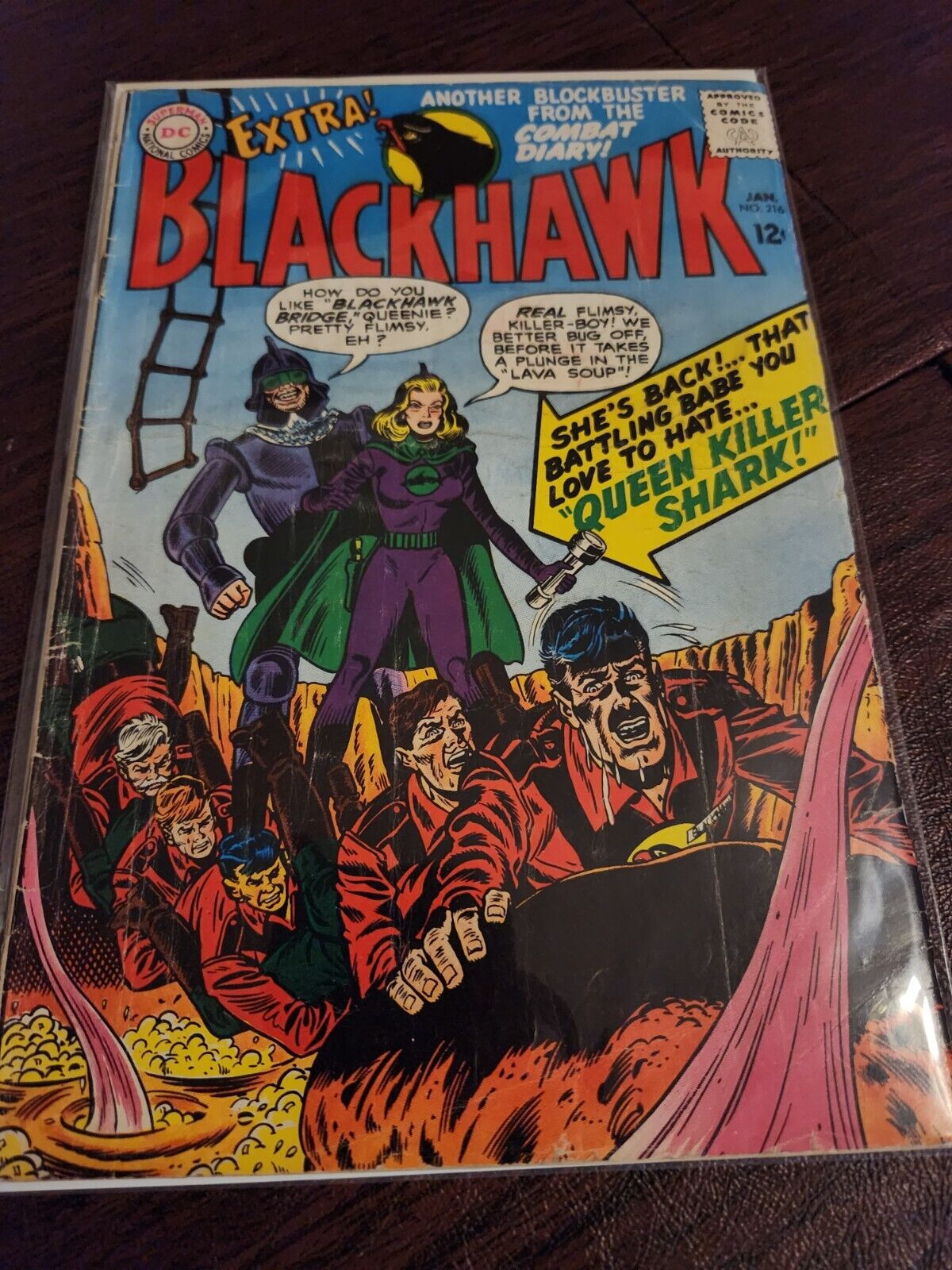 Blackhawk #216 DC COMIC BOOK 4.0 V11-10