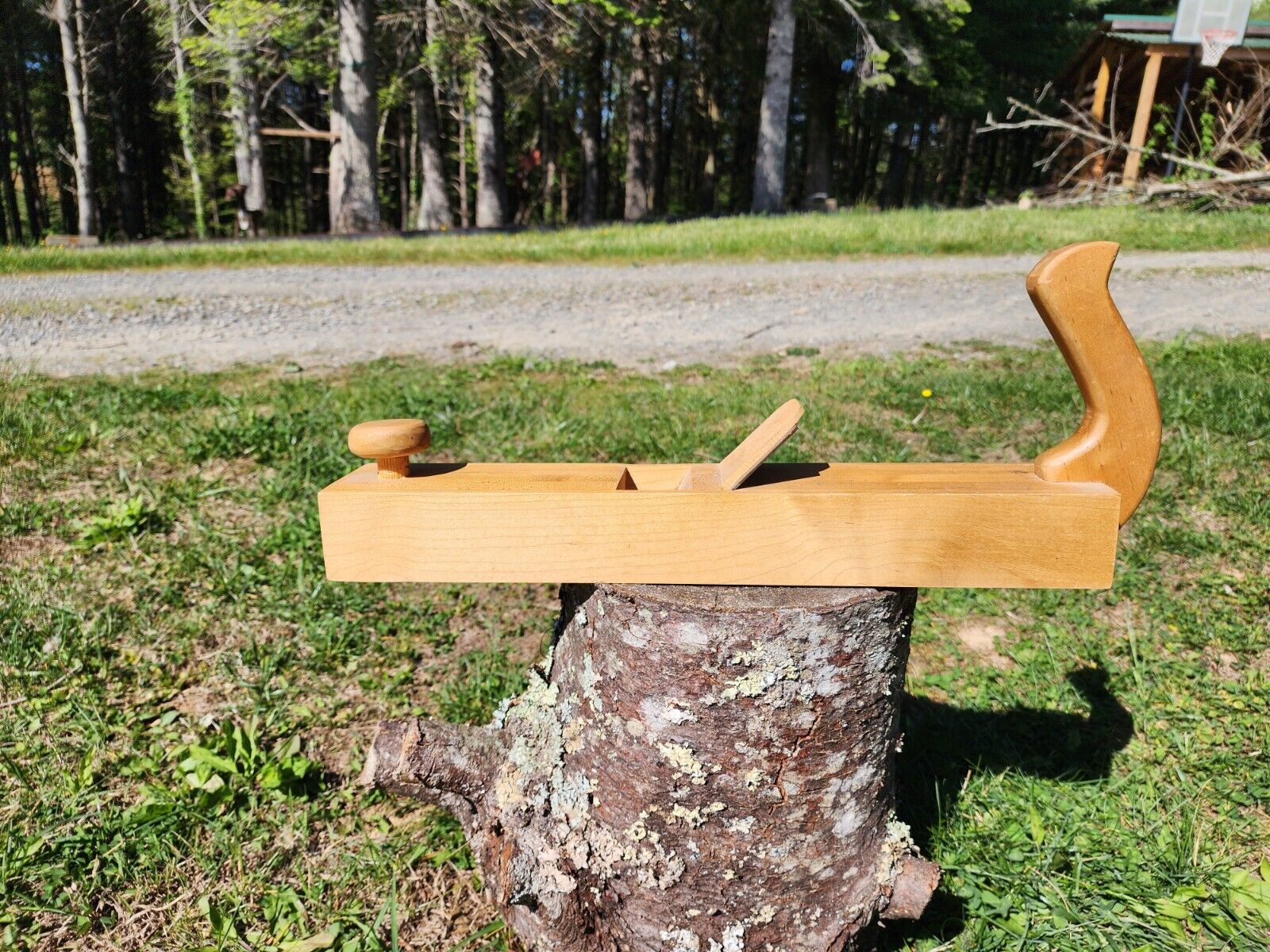 Vintage Hand Plane Planer Handmade Carpenter Wood Working Tool 18\