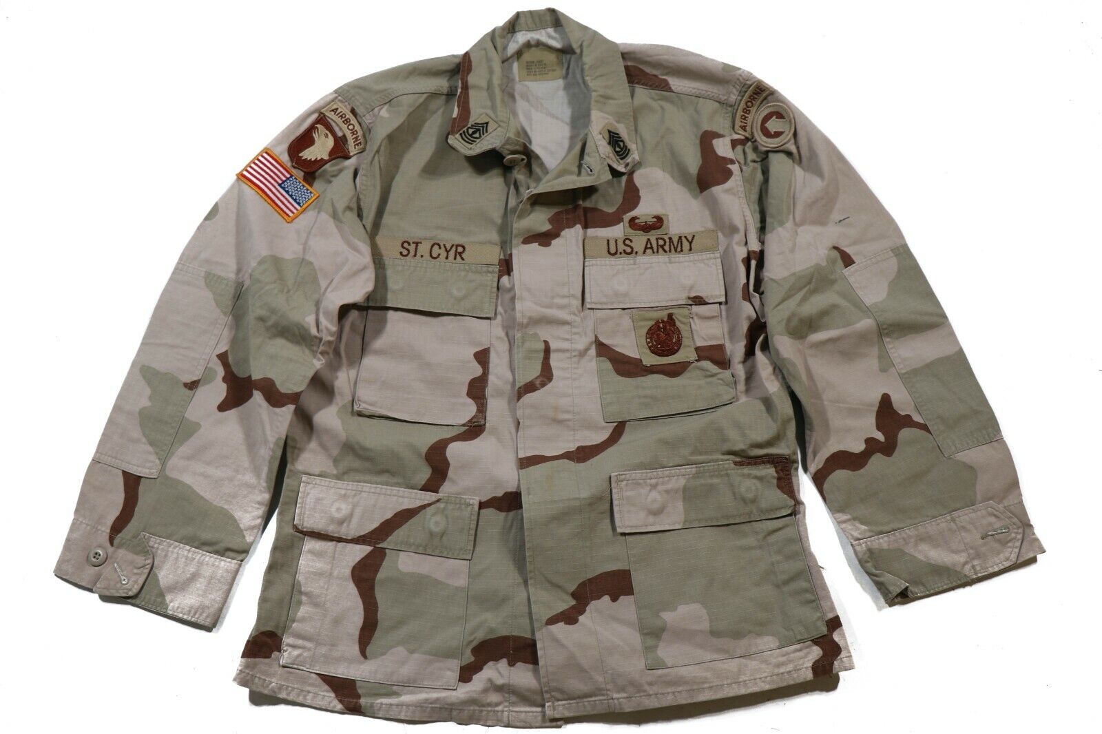 Original US 101st Airborne Division (1st Sustainment Command) DCU Jacket