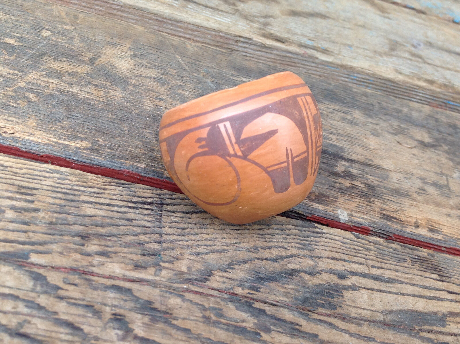 Very Small Hopi Pottery - Signed 