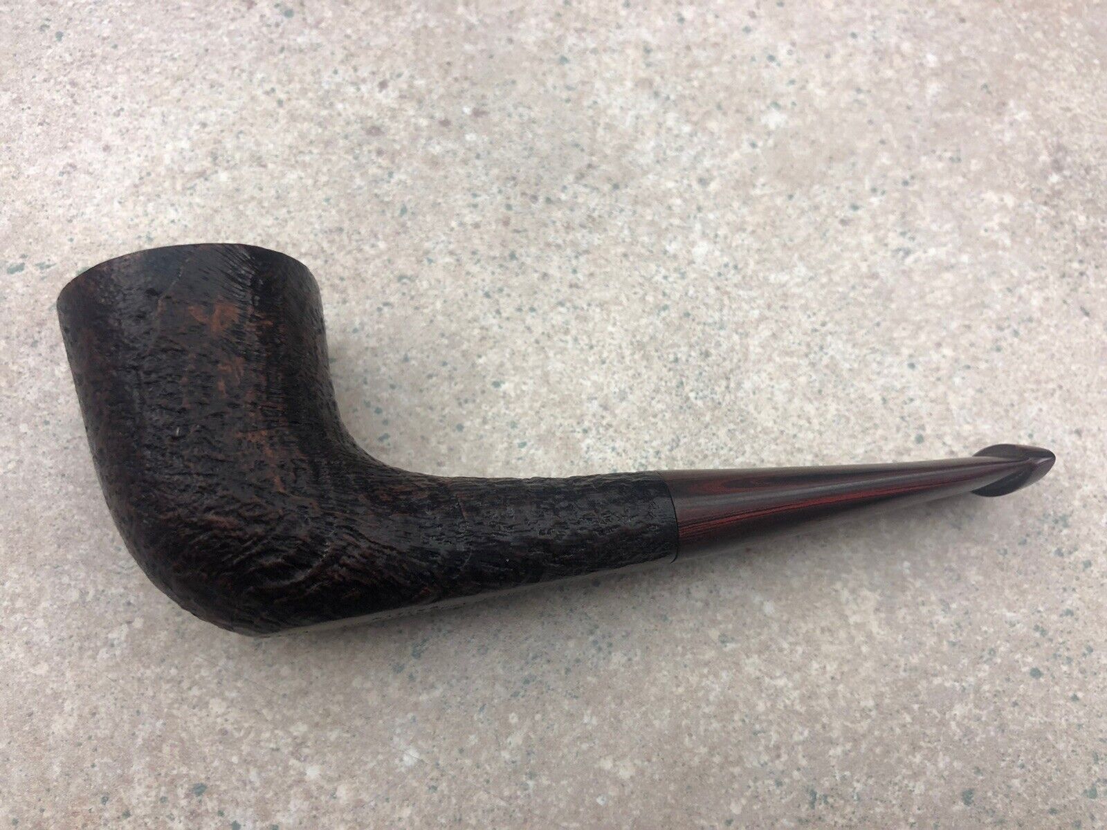 Vintage Alfred Dunhill The White Spot Stubby Cumberland Pipe 3121