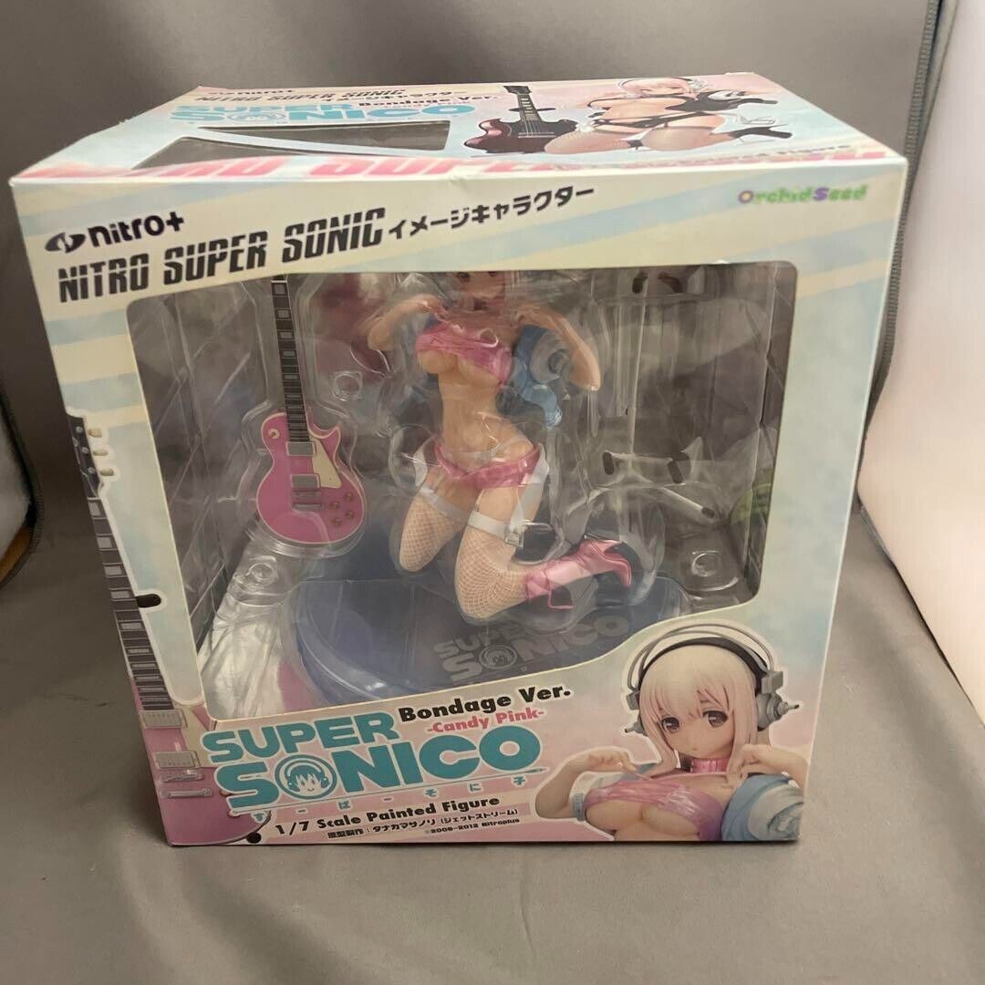 Super Sonico Bondage Ver. 1/7 Figure Candy Pink Super Sonico Orchid Seed Nitro