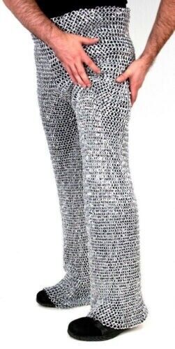 Riveted Aluminum Chain Mail Armor Pants,Medieval Armor and Costume