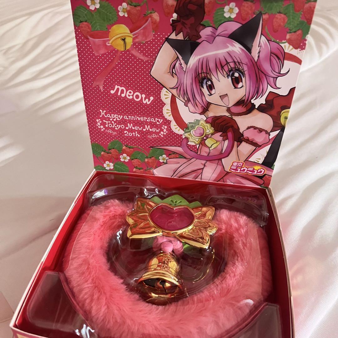 Tokyo Mew Mew Straw bell bell 20th Memorial Edition Strawberry Bandai Used