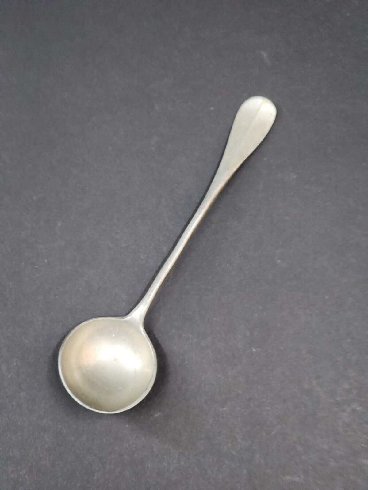 Vintage Stieff Pewter Williamsburg Restoration Bullion Soup Spoon