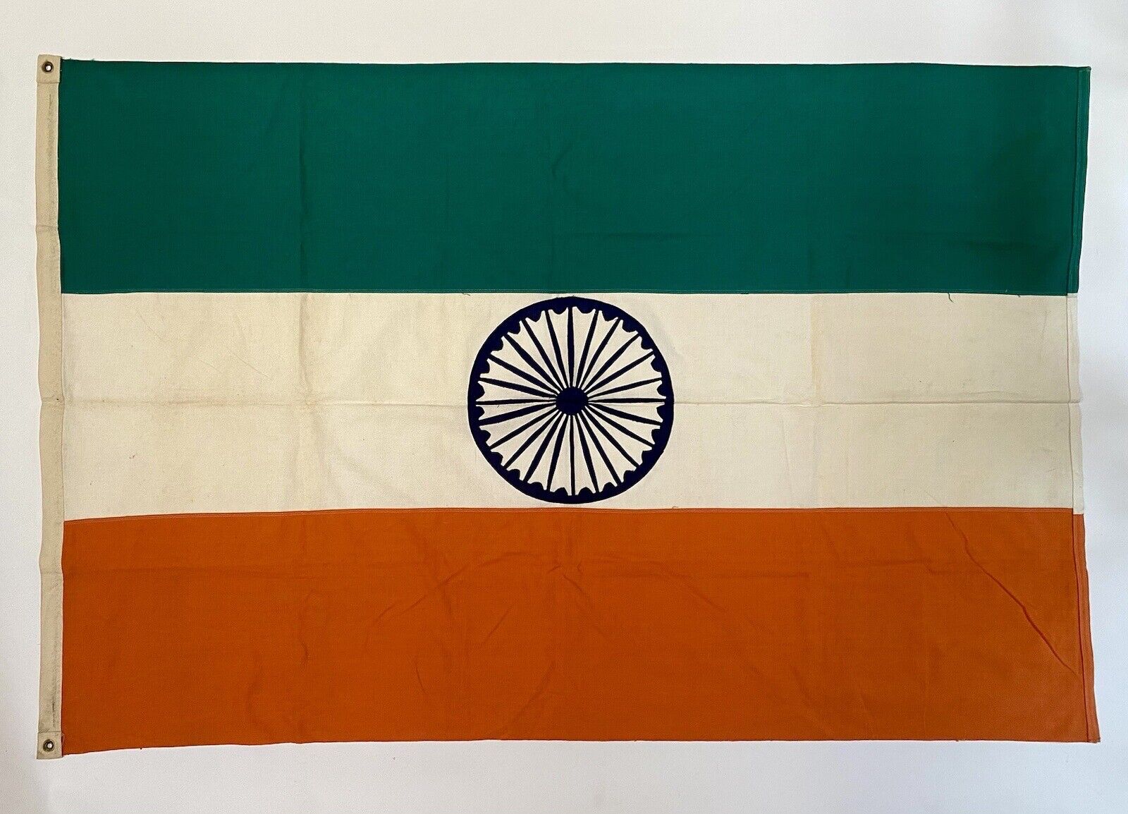 Vintage Stitched Flag Of India 