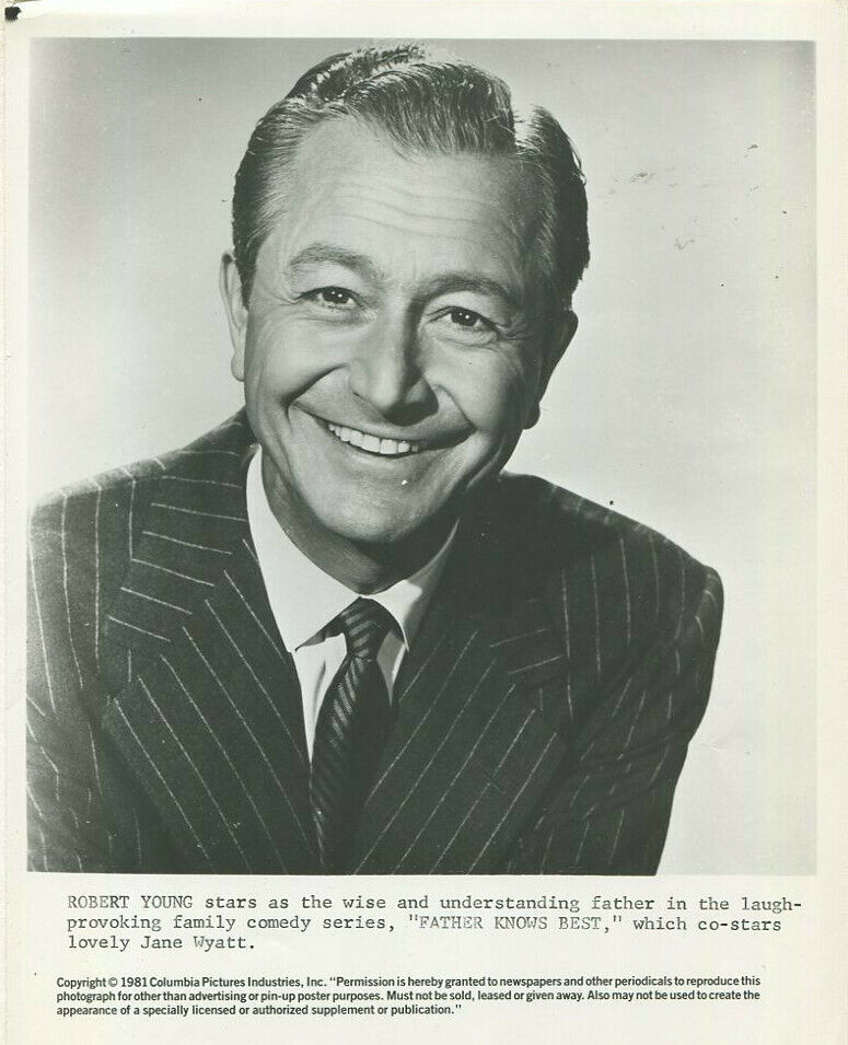 Robert Young- Father Knows Best 1981 NBC TV press photo MBX92