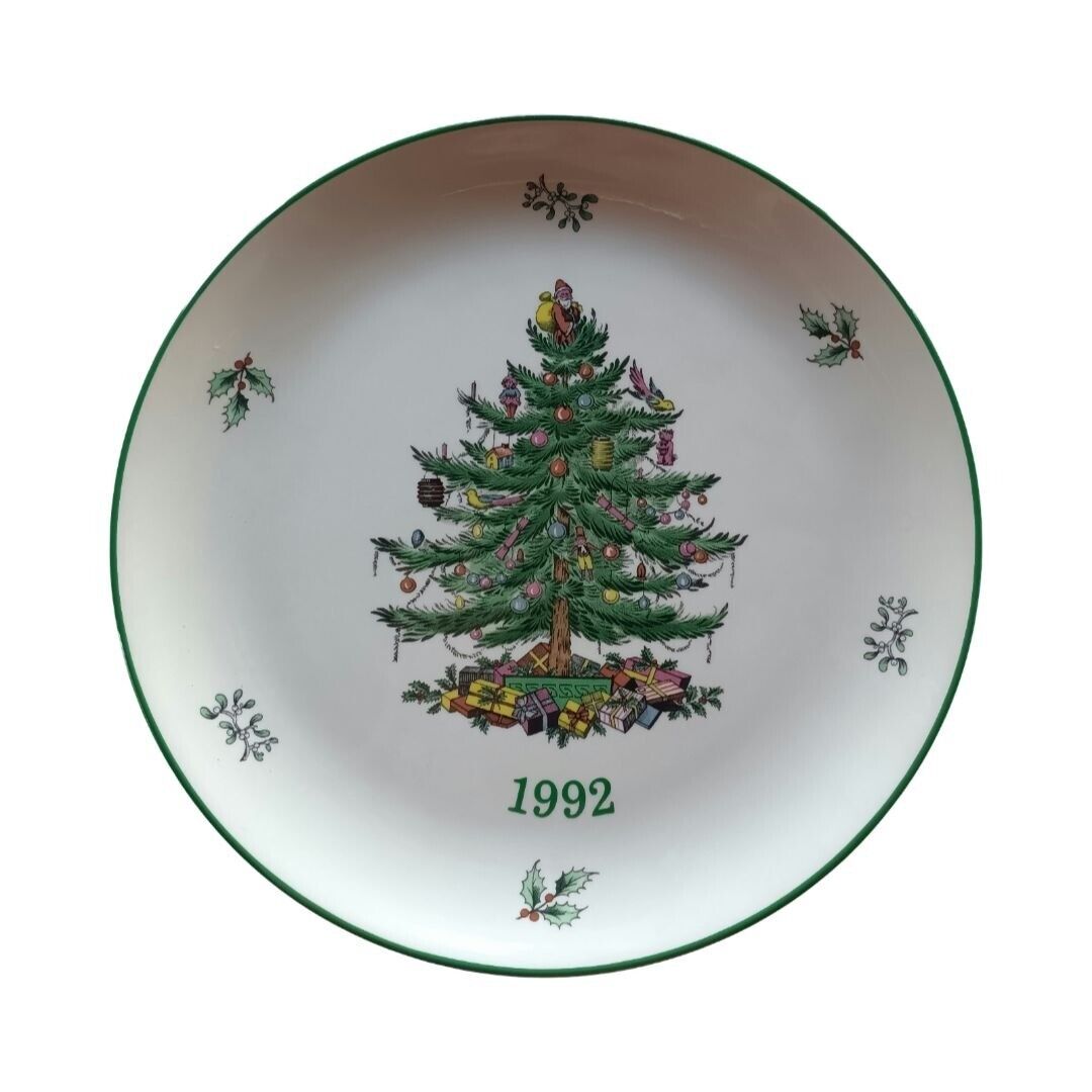 VINTAGE SPODE Collector | Set of 2 ('91 & '92) Limited Edition Christmas Plates