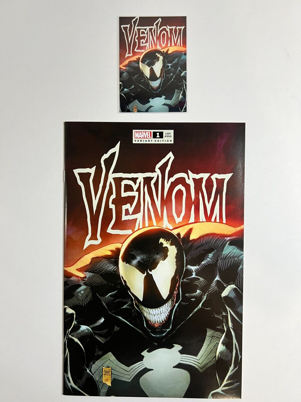Venom #1 Philip Tan Exclusive Trade Dress Variant LTD 1000 w/ COA 2021 NM