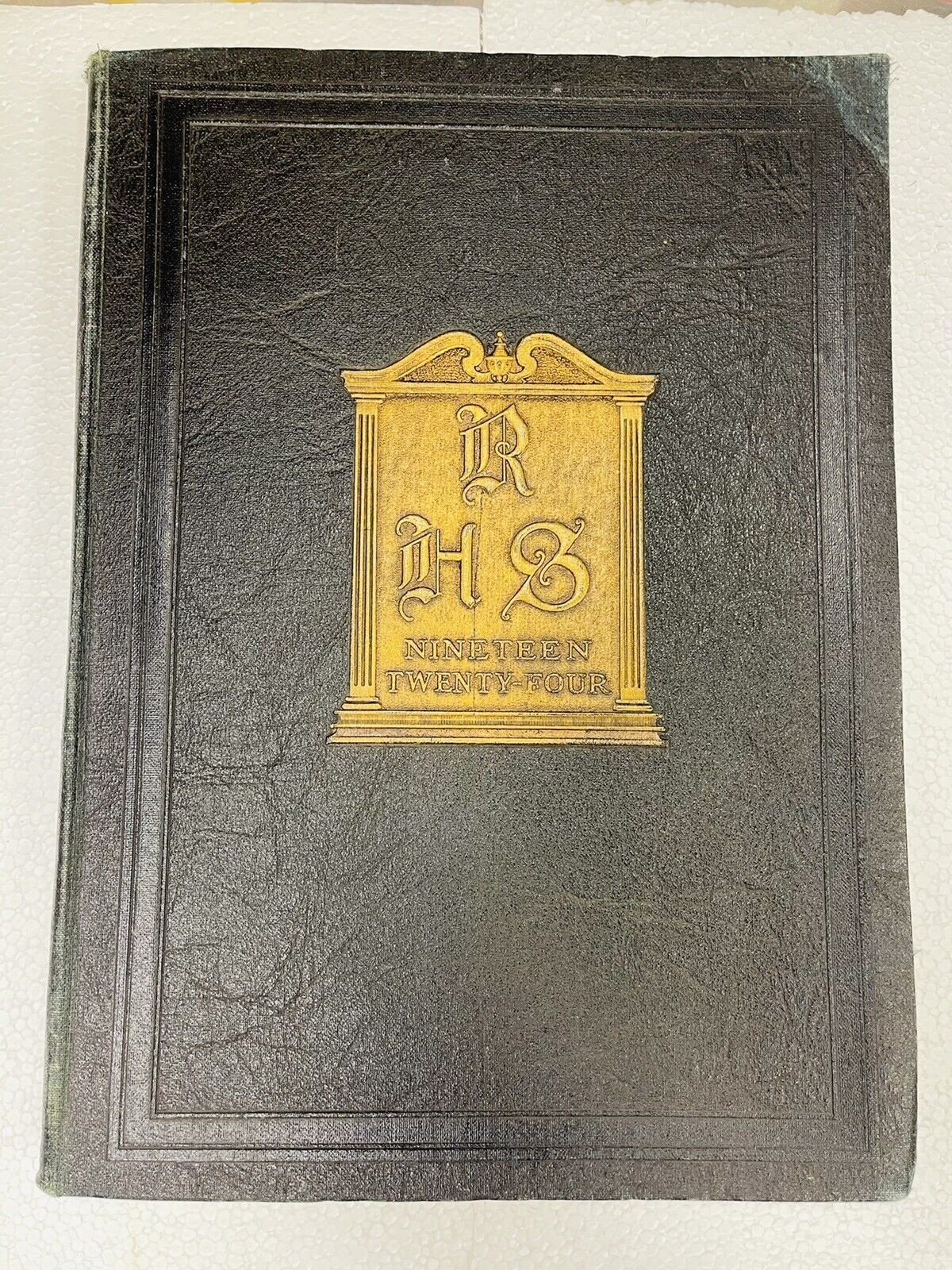 1924 ROCKFORD ILLINOIS HIGH SCHOOL YEARBOOK 