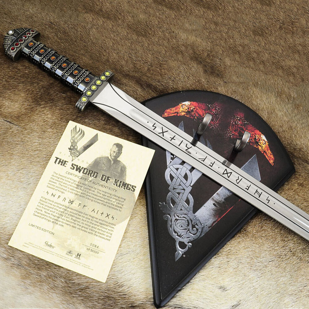 Hand Forged Damascus Steel Vikings Swords Sharp Battle Ready Medieval Sword Gift