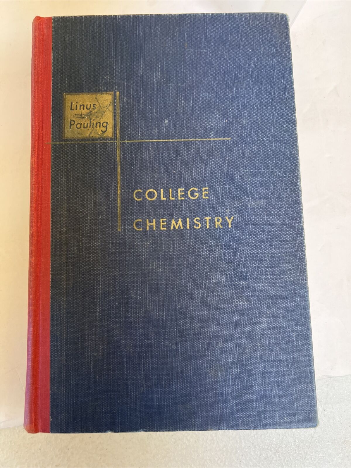 1951 College Chemistry Book