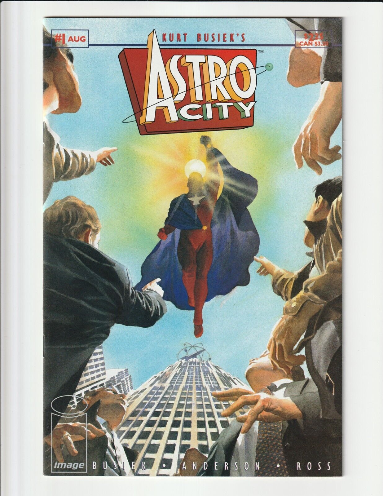 ASTRO CITY #1 (1995) NM FIRST APPEARANCE SAMARITAN ALEX ROSS KURT BUSIEK IMAGE