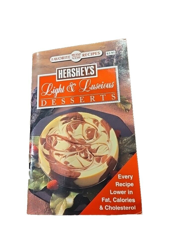 1994, Favorite Brand Name Recipes Booklet, Hershey\'s Light & Luscious Desserts 