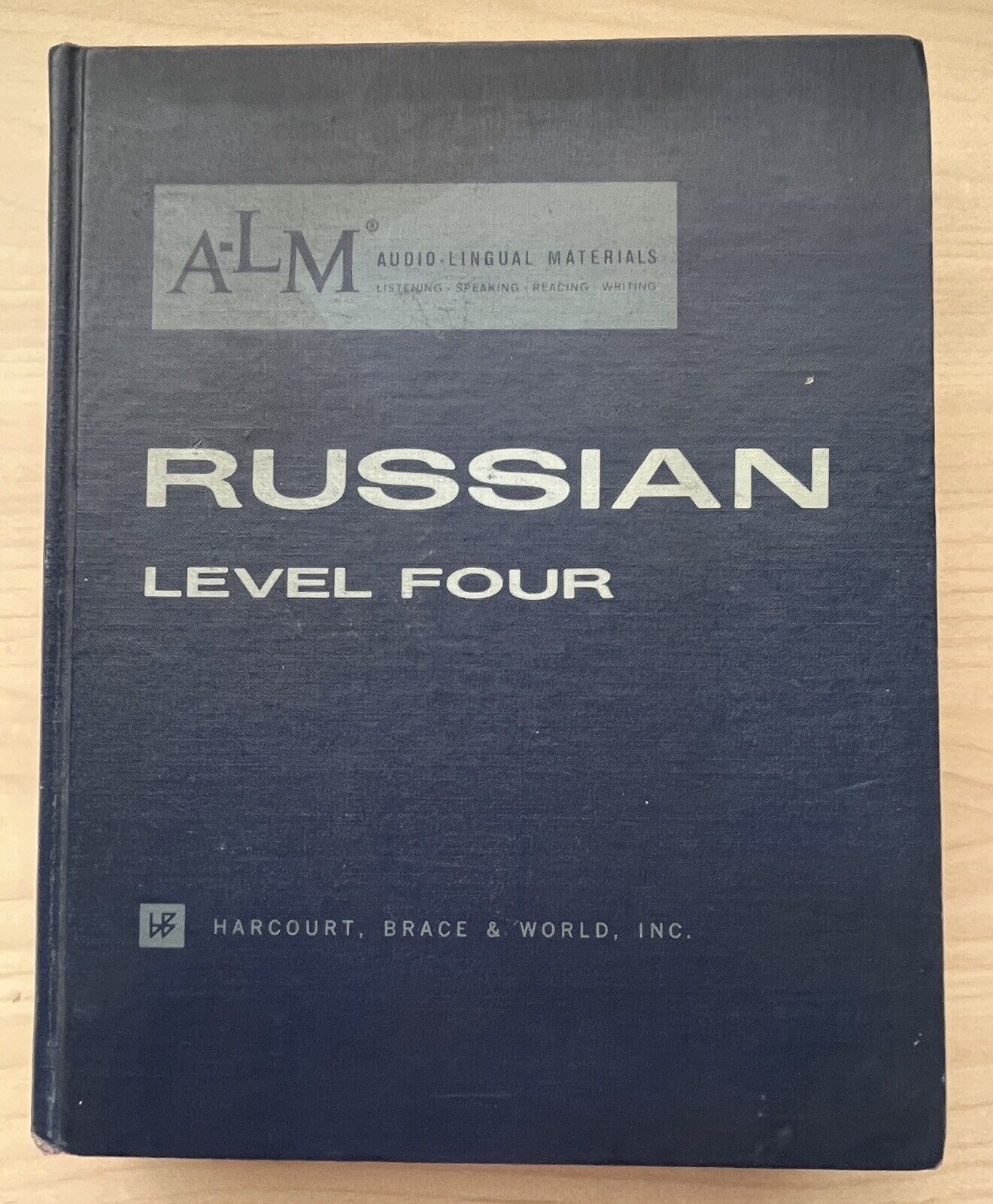 RARE 1965 ALM Russian Level 4 Modern Language Materials Center BOOK Only