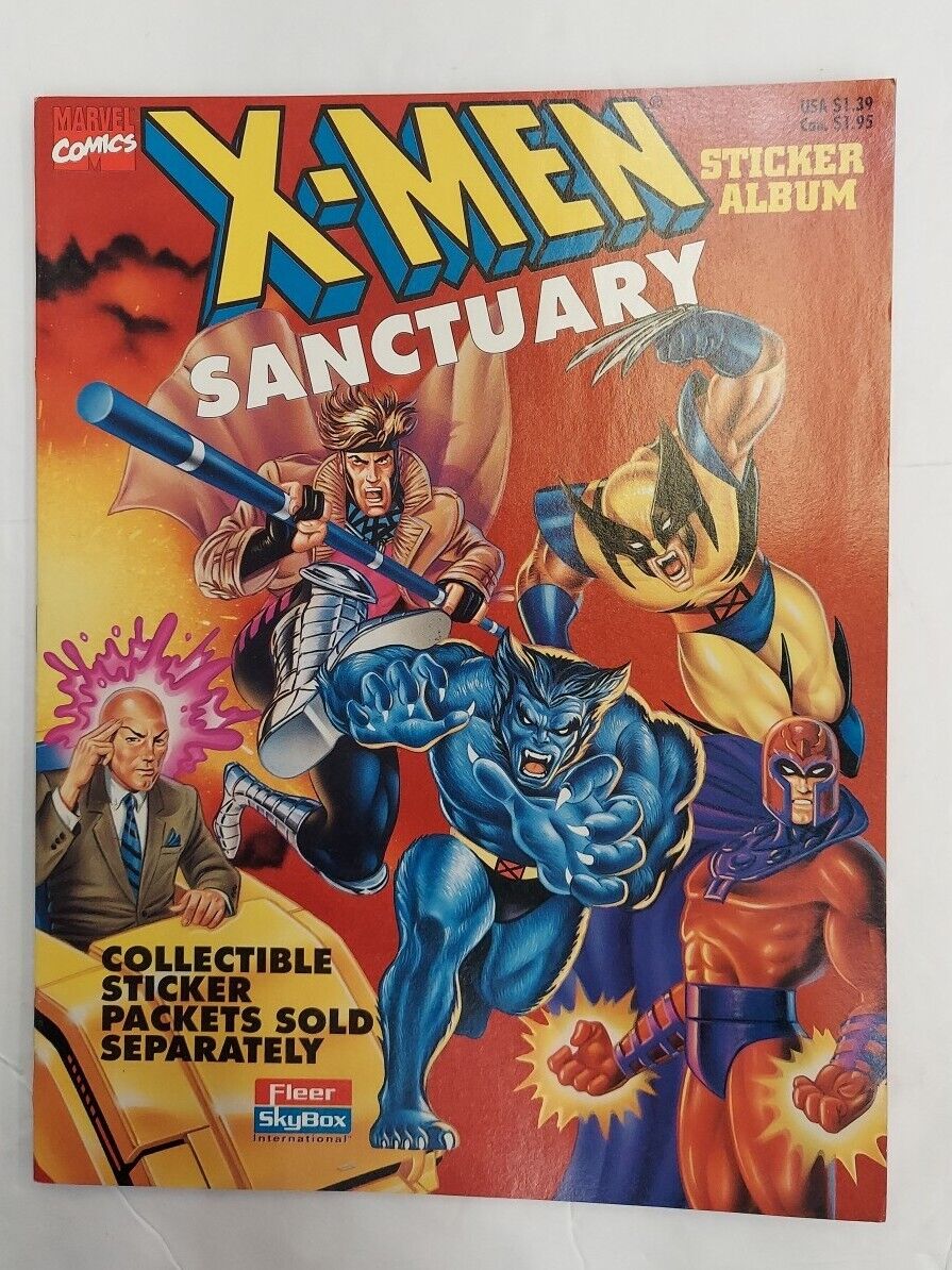 Panini X-Men Sanctuary Sticker Album Only New Stickers Sold Separately 