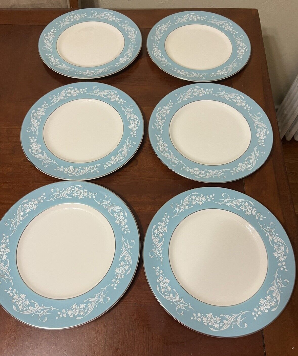Royal Doulton Alexandria Dinner Plates lot of 6