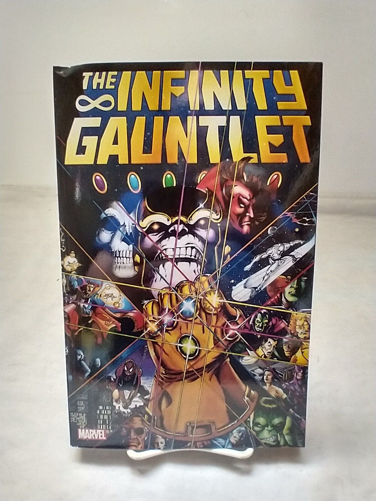 Infinity Gauntlet Trade Paperback Jim Starlin Marvel Comics George Perez Ron Lim