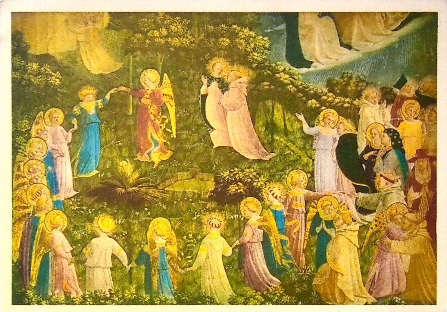 THE LAST JUDGEMENT WALL FRA ANGELICO - POSTCARD
