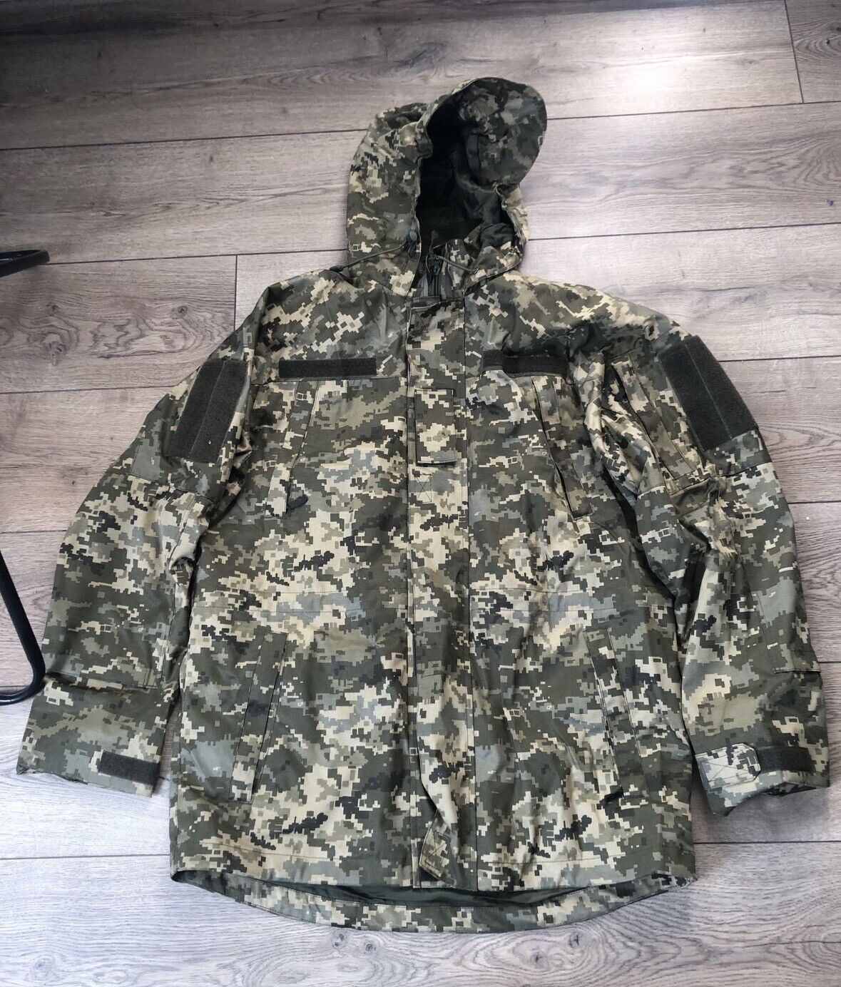 Ukrainian Genuine Winter Combat Jacket Army Tactical Uniform Camouflage Size XL