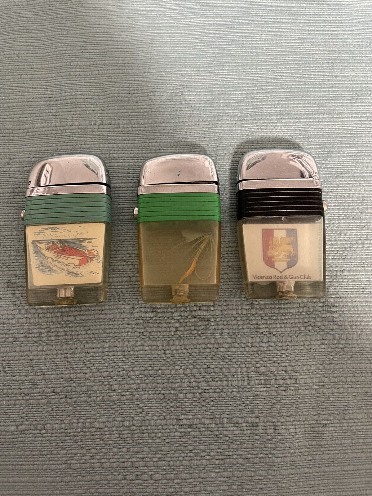 Lot of 3 Scripto VU Vintage Lighters