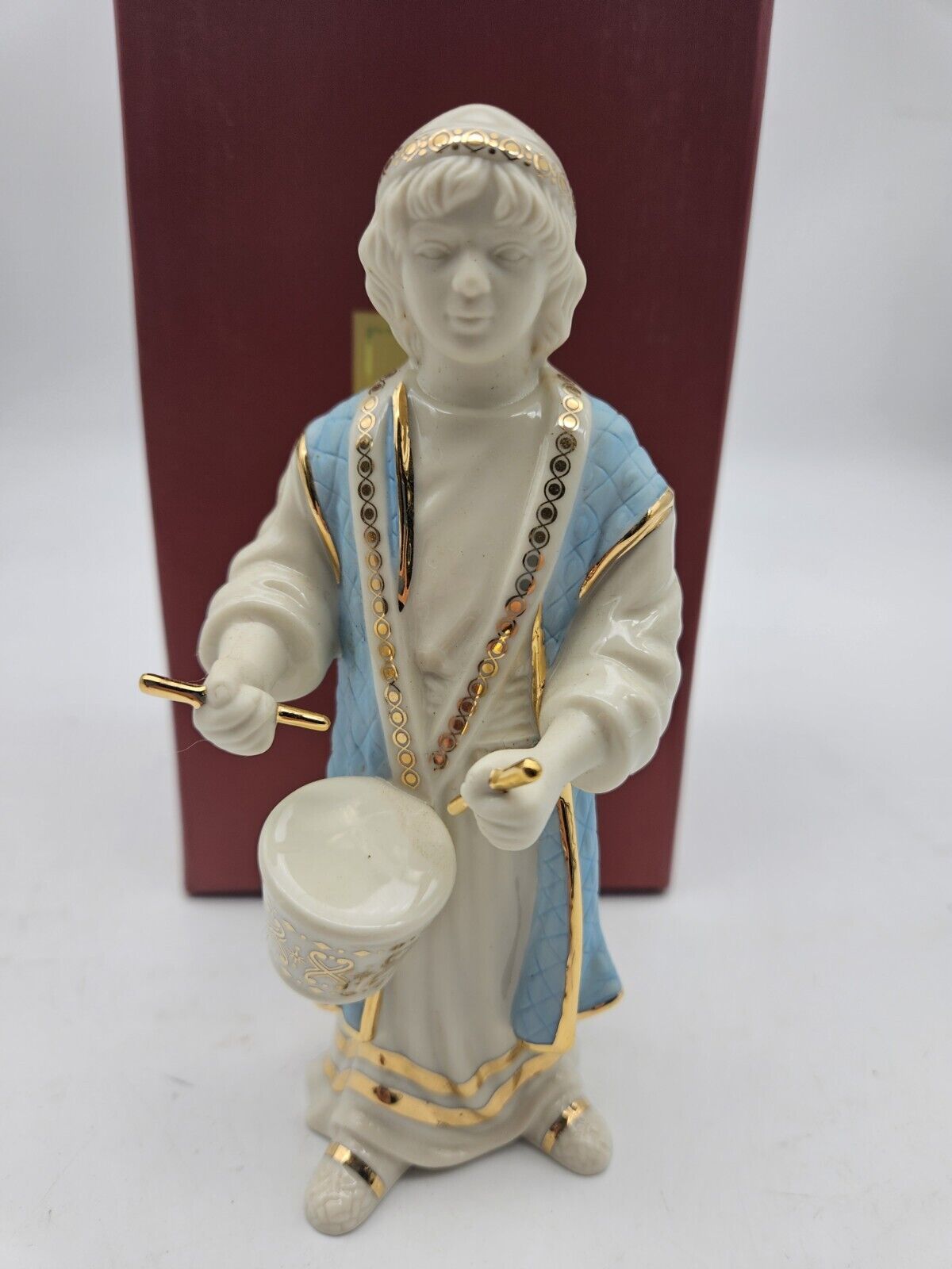Lenox First Blessing Drummer Boy Nativity Figurine