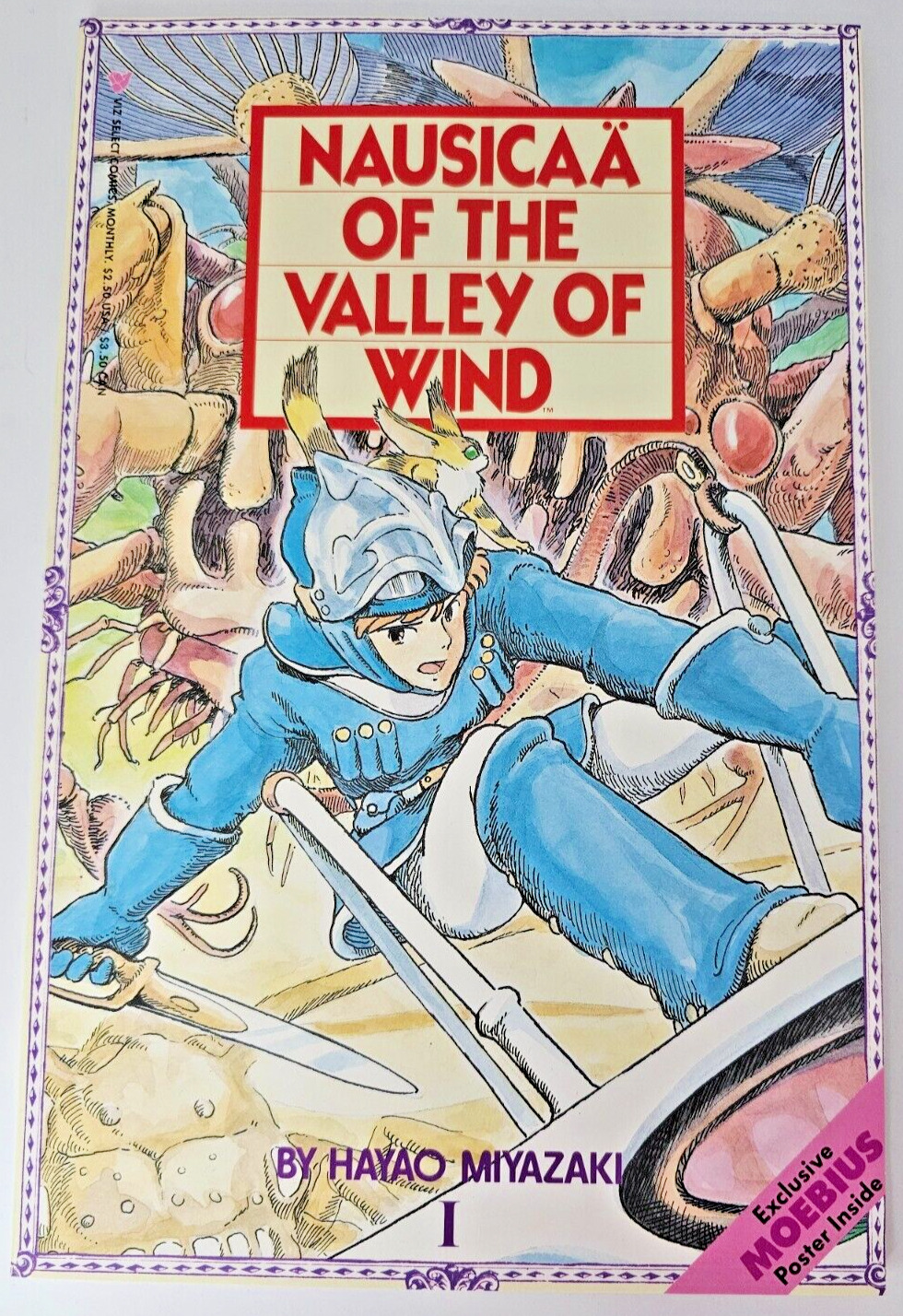 Nausicaa of the Valley of Wind Part 1 #1 '88 Studio Ghibli Hayao Miyazaki NM RAW