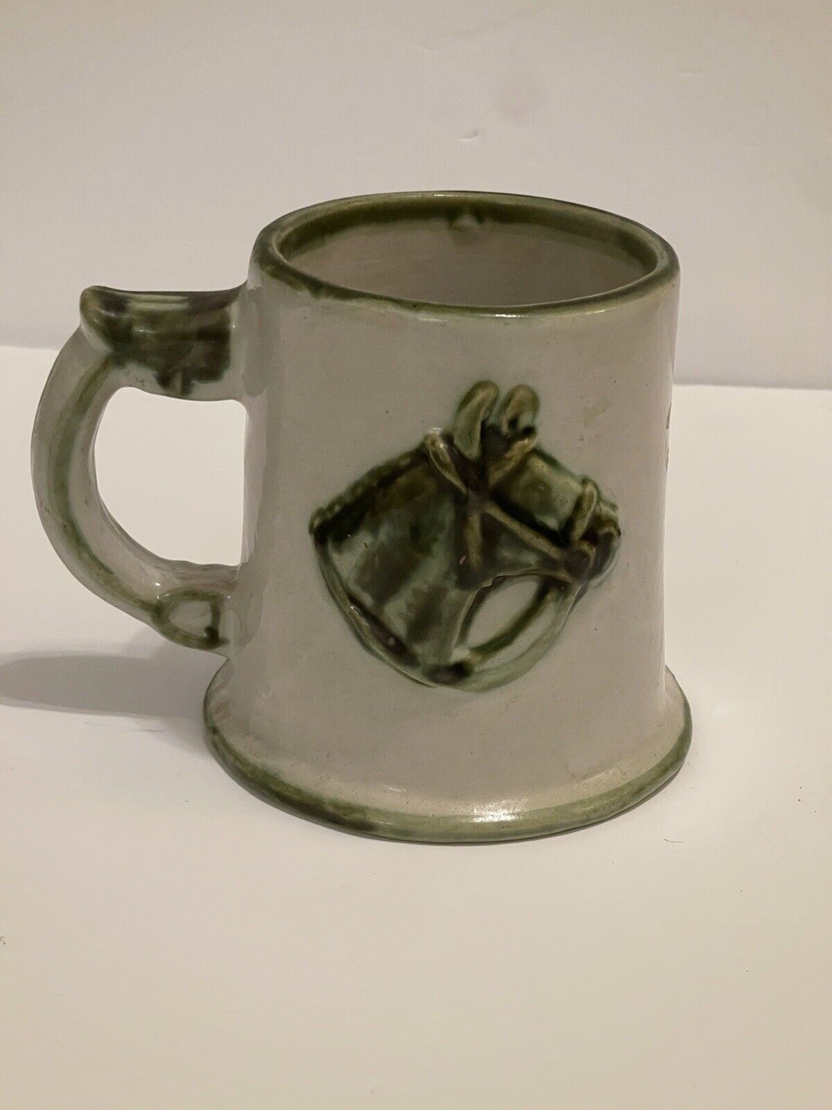 John B. Taylor Ceramics Louisville Kentucky Horse Mug RARE Excellent See Descrip
