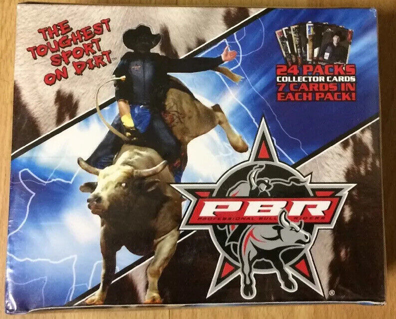 2005 Professional Bull Riding PBR Sealed Wax Box Of 24 Packs, 7 Cards Per Pack