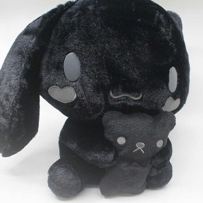 Cute 25CM Sanrio Big Black Cinnamon Plush Toy Stuffed Animal Doll