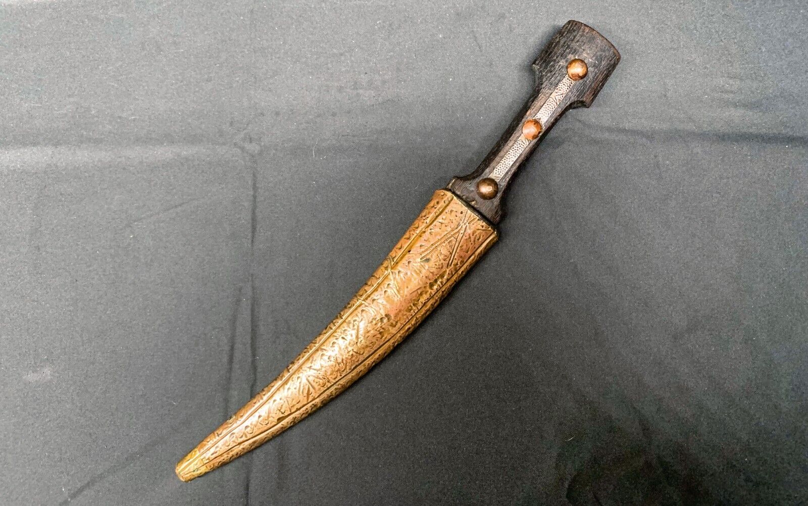 OLD TRADITIONAL KURDISH-IRAKI DAGGER FROM THE 1930S, FOR ARABIC COLLECTION