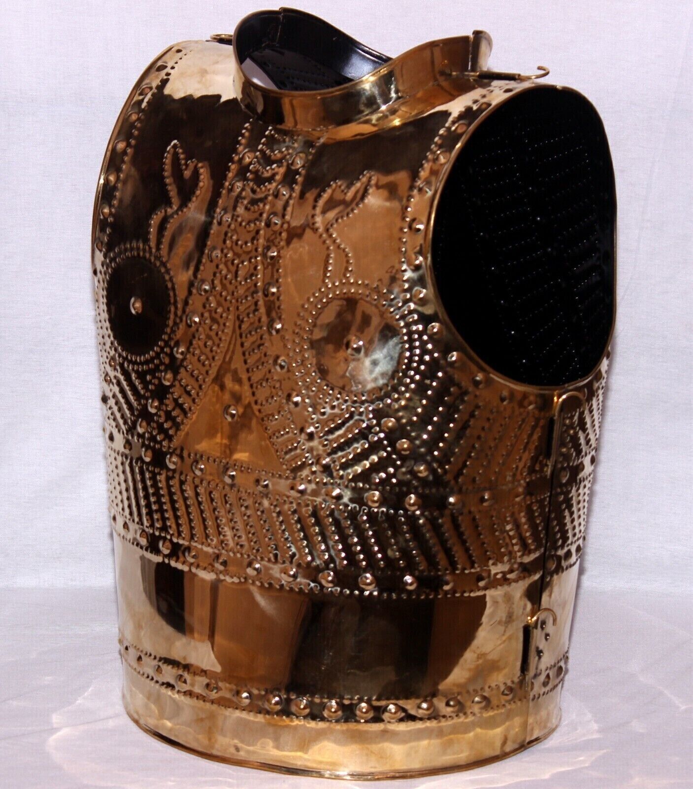 18ga Brass Medieval Roman Celtic Embossed Cuirass Knight Breastplate Jacket
