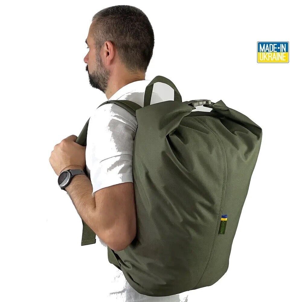 Ukrainian army transport bag for personal belongings, volume 25 L Olive