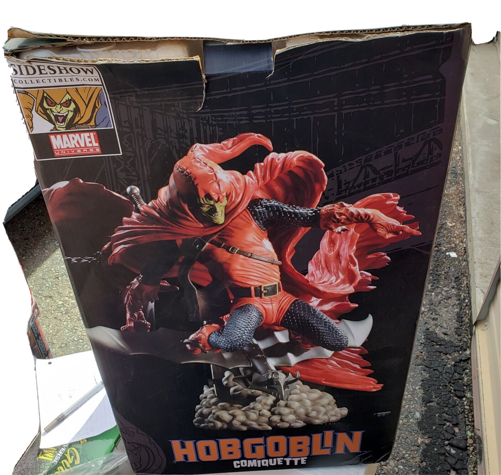 Hobgoblin Comiquette Statue Sideshow Collectibles Number 68/500 OOP Rare