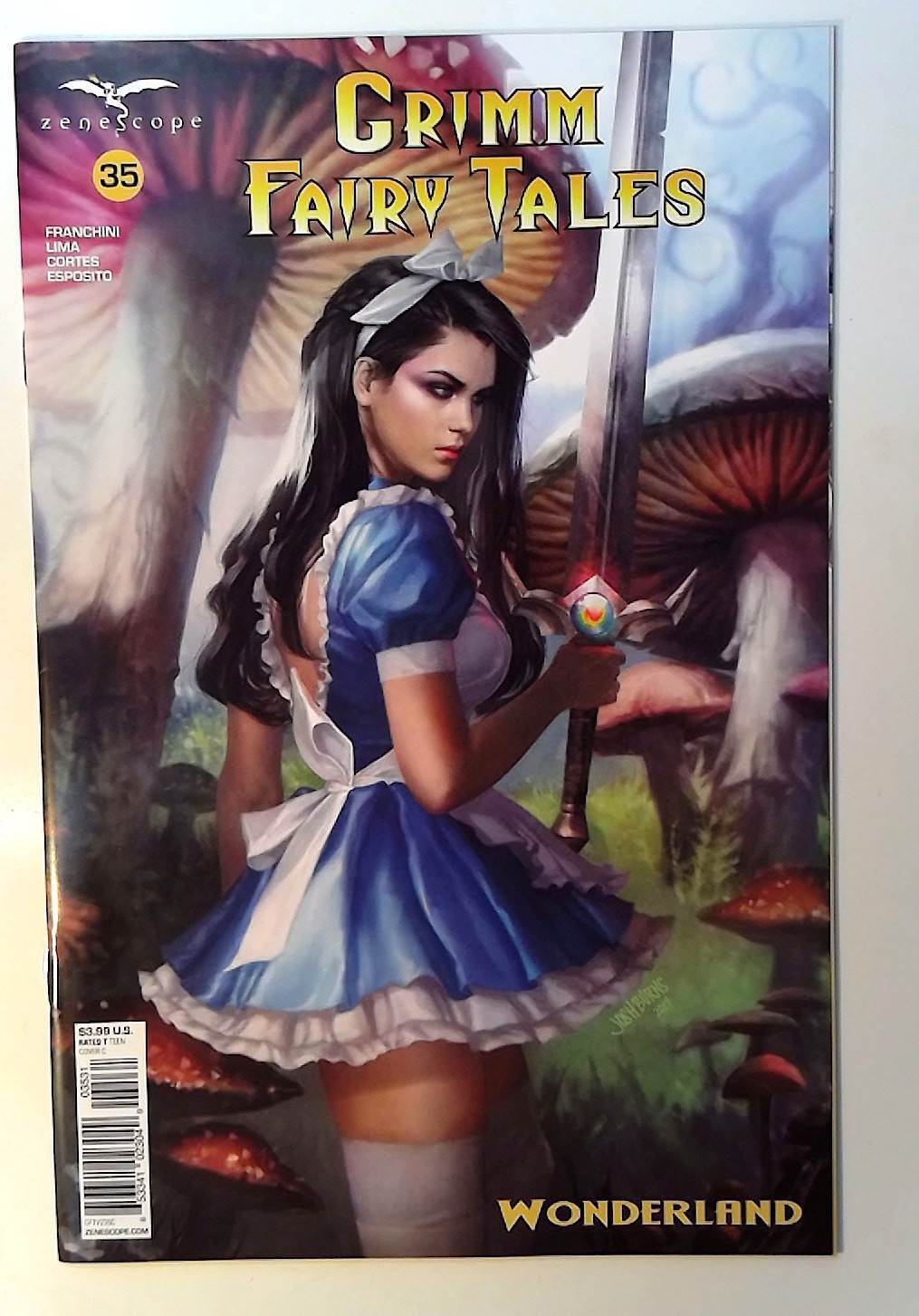 Grimm Fairy Tales #35c Zenescope (2020) 2nd Series Variant Comic Book