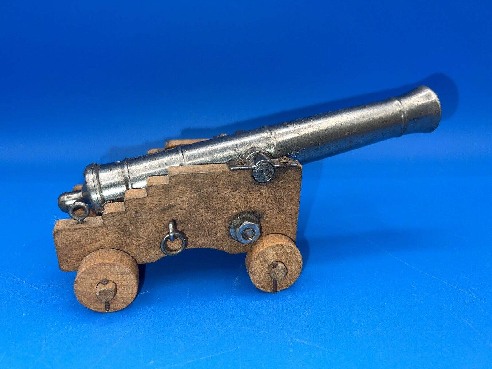 VTG Dikar? Spain .45 Cal Black Powder Miniature Civil War Signal Cannon Steel