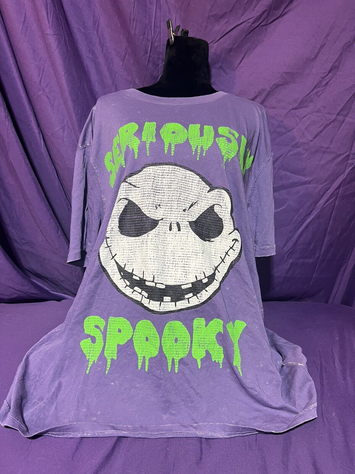 Disney Parks Halloween 2020 Nightmare Before Christmas Jack Spooky T-shirt NWT
