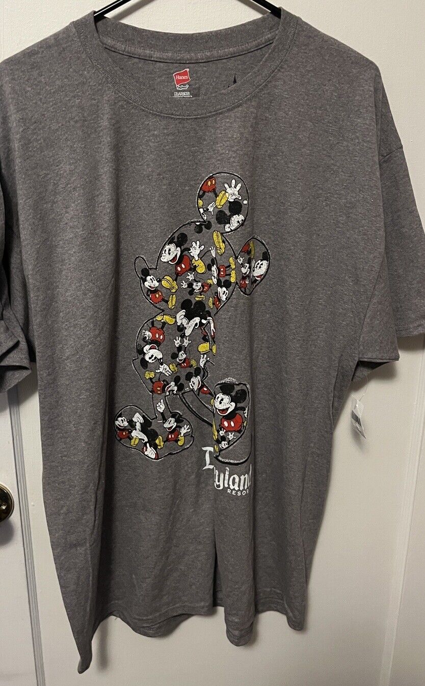 Disney Parks Disneyland Resort XL Mickey Mouse XL T-Shirt NWT